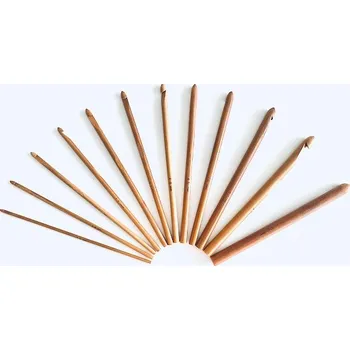 Sada 12ks bambusových háčků (12ks)