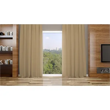 Bydlimekrasne.cz Závěs metráž blackout 150 cm uni béžový