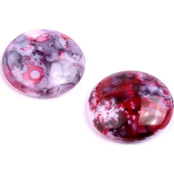 Korálek Skleněný kabošon č.1103 - 25 mm