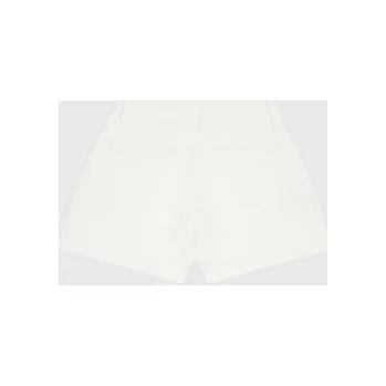 Dámské kraťasy United Colors Of Benetton Šortky z materiálu 4RISC9019 Bílá Regular Fit 140