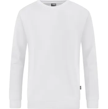 Pánská mikina JAKO Sweat Organic vel. XXL, bílá