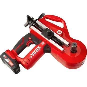 VIRAX Akumulátorová ohýbačka Eurostem ® III, 15-18-22-28 mm, 18 V