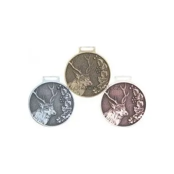 E-myslivost Medaile podle hodnocení CIC - JELEN SIKA - Typ bronzová