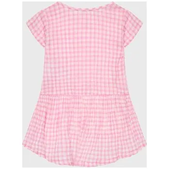 Dámské šaty United Colors Of Benetton Každodenní šaty 4GDKAV008 Růžová Regular Fit 74