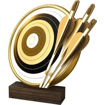 Volný čas Poháry Bauer Dřevěná plaketa WF155 | Lukostřelba