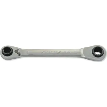 Zabzepeční vozidel Berner 371224 Oboustranný očkový ráčnový klíč 4v1 + sleva 5% po přihlášení