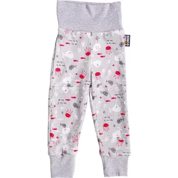 Kaarsgaren Protiskluzové tepláky rybičky šedé velikost 86