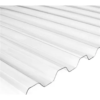 Střešní krytina BLACHOTRAPEZ Prosvětlovací desky sklolaminát plechová krytina TRAPÉZ T18 Plus Eco 2 m