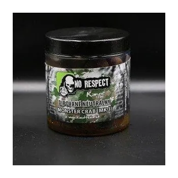 Boilies No Respect Dipované neutrálky 24mm 120gr MK3 (monster crab)