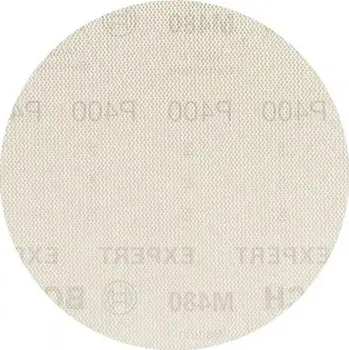 Brusný papír Brusná mřížka EXPERT M480 pro vibrační brusky 150 mm, G 400 50 ks BOSCH 2608900706