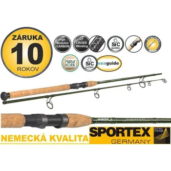 Rybářský prut SPORTEX Přívlačový prut Huchen De Lux XT 2-díl 270cm / 150g