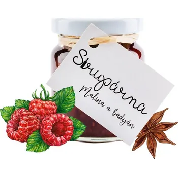 Sirup Sirupárna.s.r.o. Pečený čaj malina & badyán 455 ml