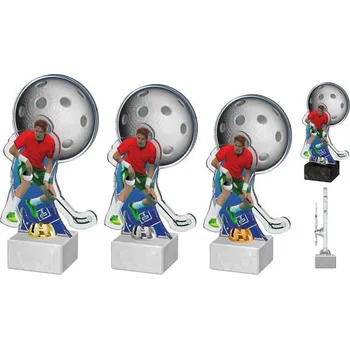 Poháry Bauer Akrylátová trofej ACTD004M2 | Florbal