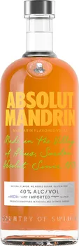 Vodka Absolut Mandrin 40 %