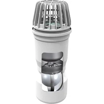 Okno Odtoková přípojka s pachovým uzávěrem a klapkou pro sklepní světlík ACO