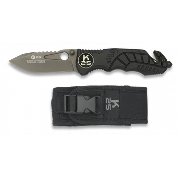 Bojový nůž Nůž K25 Tactical Black / 6.7cm