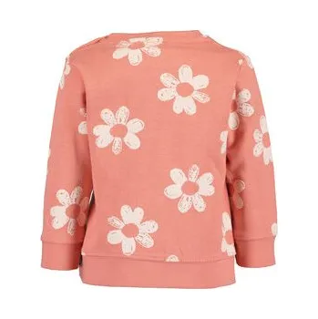 Pánská móda Blue Seven Mikina 909031 X Růžová Regular Fit 74