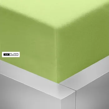 Prostěradlo Stanex Jersey napínací prostěradlo zelené jablko ROZMĚR: (š/d/v) 180 x 200 x 20 cm