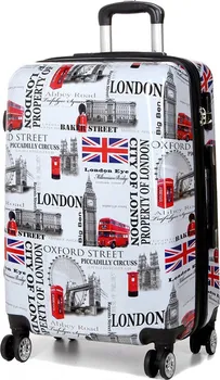 Cestovní kufr Madisson London Feelings XS 25 l bílý
