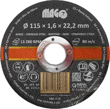 Řezný kotouč Magg RN11516 115 mm