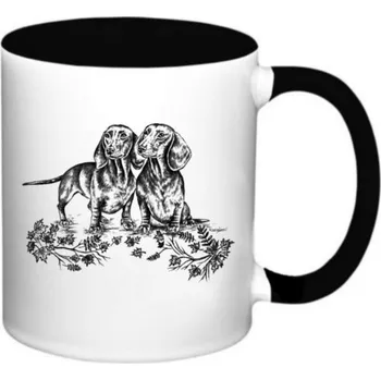 E-myslivost Lovecký hrnek - Jezevčík hladkosrstý