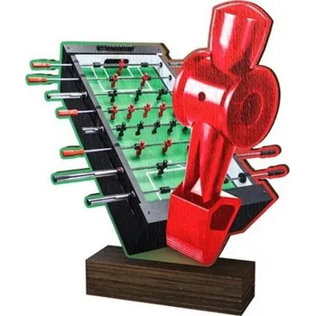 Volný čas Poháry Bauer Dřevěná plaketa WF298 | Stolní fotbal