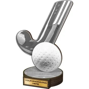 Poháry Bauer Dřevěná plaketa RWR044 | Pozemní hokej