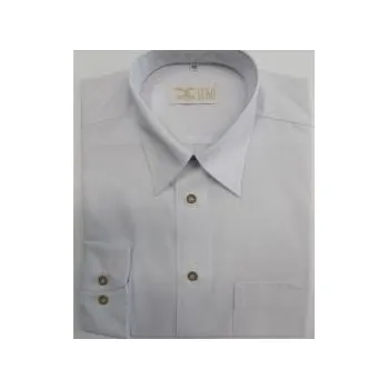 Pánská košile Luko Myslivecká košile bílá - dlouhý - krátký rukáv - Rukáv krátký, Velikost 52