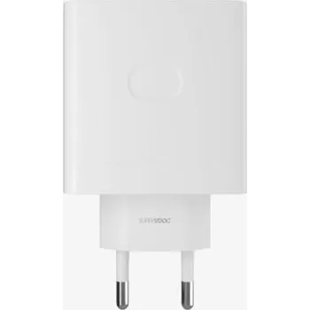 OnePlus SuperVooc USB-A cestovní nabíječka 65 W bílá