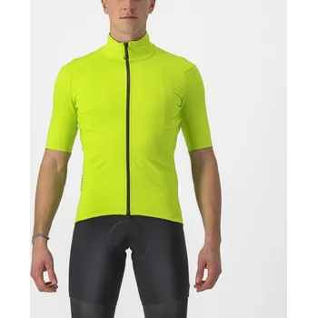 cyklistický dres CASTELLI Cyklistický dres s krátkým rukávem - PERFETTO ROS 2 WIND - světle zelená