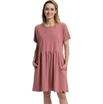 CityZen Anna šaty volného střihu pudrové