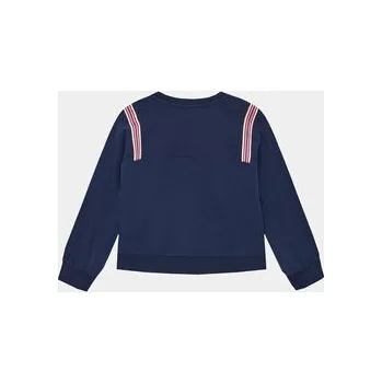 Pánská mikina United Colors Of Benetton Mikina 36FPC10E7 Tmavomodrá Loose Fit 122