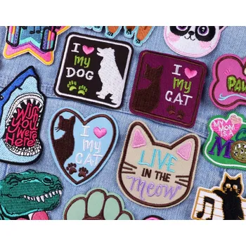 Super nášivka pro milovníky zvířat - I love my dog