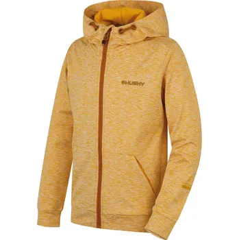 Pánská mikina Husky Dětská mikina s kapucí Alony K 152-158, yellow