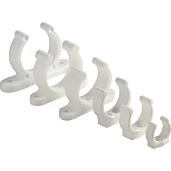 Odolná plastová spona bílá rozměr: Průměr 20mm