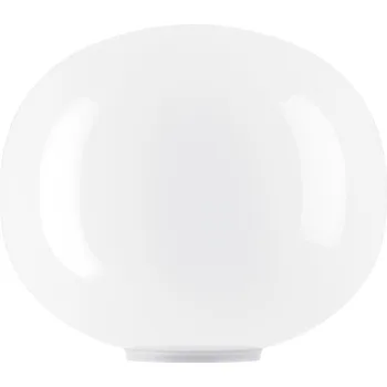 Lampička Lodes 18784 120D Volum 42, stolní lampa se stmívačem z bílého foukaného skla, 1x25W E27, prům.42cm