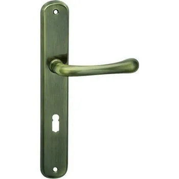 Dveřní kování Dveřní klika štítová DEA bronzové kování COBRA