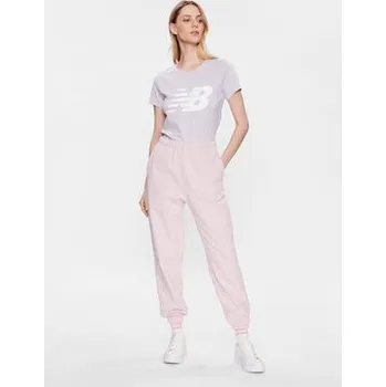 Pánské kalhoty New Balance Teplákové kalhoty Athletics Remastered French Terry WP31503 Růžová Relaxed Fit XXL