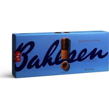 Sušenky Bahlsen - vafle s mléčnou čokoládou, 100 g