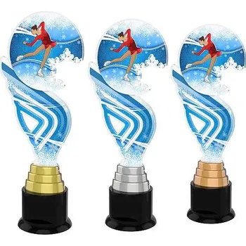 Poháry Bauer Akrylátová trofej ACTAS0014 | Krasobruslení