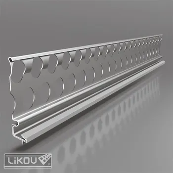 LIKOV Lišta soklová s PVC okapničkou CATNIC PZE-SOC pro omítky tl. 20mm délka 3m