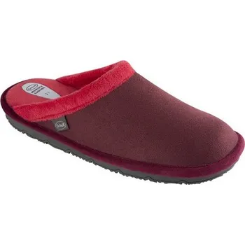 Dámská zdravotní obuv Scholl NEW BRIENNE tmavě červené domácí zdravotní obuv