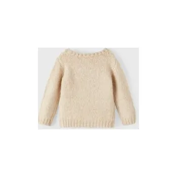 Dámský svetr NAME IT Svetr 13207086 Béžová Regular Fit 92