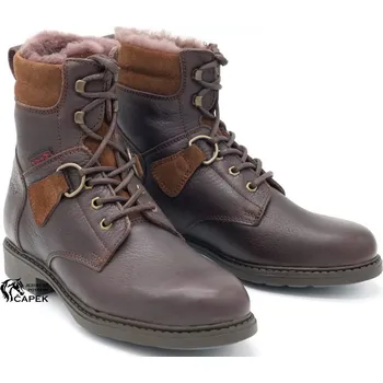 Jezdecká obuv Zimní pérka Hobo -HIGH SAVANNE NF- - Hnědá (Waxy) - 37