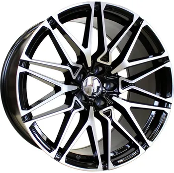 Alu kolo Alu kola Racing Line B5771, 22x10 5x120 ET40, černá + leštění (zátěžová)