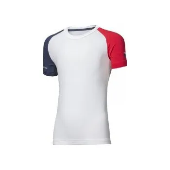 Chlapecké tričko Progress REPUBLICO T-SHIRT tm.modrá/bílá/červená 140; Bílá triko