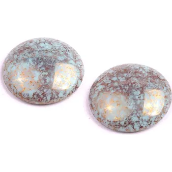 Korálek Skleněný kabošon č.1241 - 25 mm