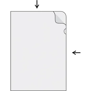 Obal L A4 180µ čirý