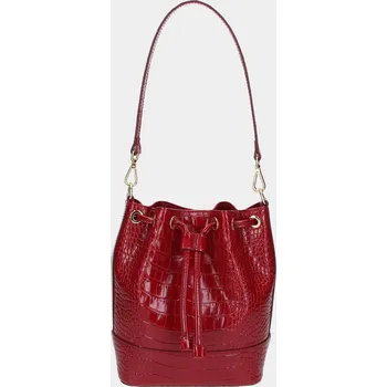 Kabelka Vak Riches LIMIT červená kroko/zlato