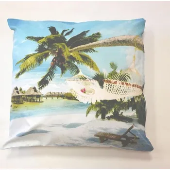 Povlak na polštářek 3D povláček na polštářek APEX - Karibik - Povláček na polštářek